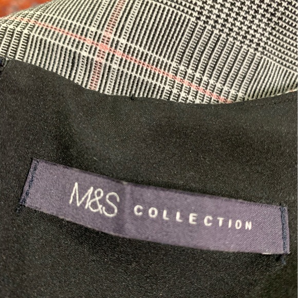 M&S dress, grey mix, maxi, great shape, size 8 US - Picture 6 of 7